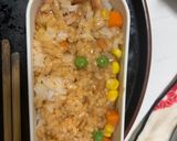 レンジ簡単洋風タコライス味オムライス弁当作り方8写真
