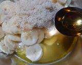 ♬チーズ in バナナと紅茶のマフィン♬作り方1写真