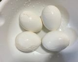 味玉容器で再現👉コンビニ塩玉子風🥚味玉💯作り方1写真