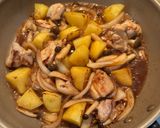 照り焼きチキングラタン作り方3写真