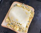かぼちゃの皮　トースト　サラダにも🥗作り方5写真