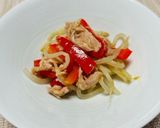 もやしとパプリカのツナ和え作り方6写真