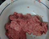 少ないお肉でも大満足♡れんこん入り和風ハンバーグ作り方2写真