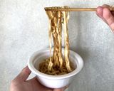 UFO＆どん兵衛の麺のクロスオーバー作り方5写真