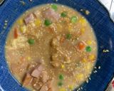 レンジ簡単味噌焼きそば味オムライス弁当作り方6写真
