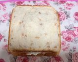 ポテトサラダ&ハム&レタス&トマトのサンドイッチ作り方2写真