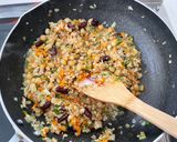 野菜と豆のドライカレー作り方6写真