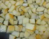揚げない春巻きスイーツ♡チョコ林檎作り方3写真