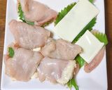 鶏むね肉で♡大葉香るチーズチキンカツ♡作り方3写真