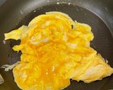 トマトと卵の中華炒め⭐︎ハム入り作り方3写真