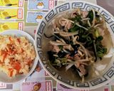 定番スガキヤ和風とんこつのアレンジとかやくご飯作り方5写真