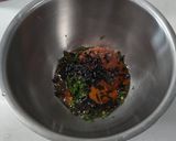 オクラと長芋とキュウリとわかめの和え物作り方5写真