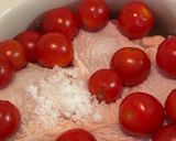 鶏肉とキャベツ・ミニトマトのスープ煮作り方2写真