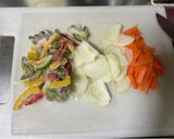豚こまと野菜のしぐれ煮作り方2写真