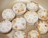 蓮根のはさみ焼き【甘辛でごはんが進む】作り方5写真