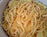 ジャーマンカルボナーラパスタ作り方6写真