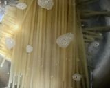 簡単　アスパラと豚肉のバジルソースパスタ作り方3写真