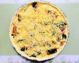 Xmasメニュー茸法蓮草南瓜キッシュ!おもてなし作り方13写真