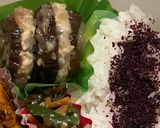 鶏胸挽肉で！茄子と大葉の挟み焼き作り方7写真