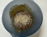 【簡単副菜】水菜と豆腐のごま風味サラダ作り方4写真