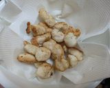 さつまいもとレンコンと鶏肉の甘酢炒め作り方4写真