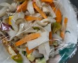 お一人様野菜たっぷり洋風オイトマト味炒飯作り方10写真