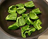 肉詰めは面倒💦ピーマン肉のせ✨作り方10写真