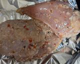 鶏むね肉の糀のピリ辛サラダチキン作り方2写真