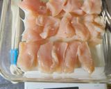 鶏むねレンジ蒸し タヒニソース作り方1写真