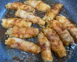 焼肉のタレで簡単えのきの肉巻き作り方8写真