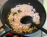 夏野菜のとり野菜みそ丼作り方2写真
