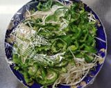 レンジで簡単♬ ピーマンと もやしの 塩昆布和え作り方2写真