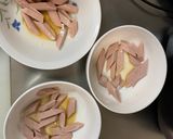 ゴロゴロ野菜魚肉中華風味噌キムチ味炒煮風作り方3写真