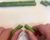 春✿*アスパラとふわふわ玉子のスープ作り方1写真