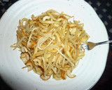 節約手抜き　焼うどん作り方2写真