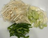 簡単！ベーコンときのこのワンパン和風パスタ！作り方1写真
