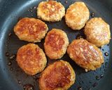 簡単！シャキシャキ蓮根照り焼きつくね作り方9写真