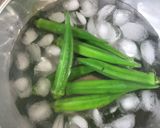 オクラと春雨の梅ポン酢サラダ作り方3写真