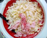 豆腐たっぷりヘルシーお好み焼き！作り方4写真