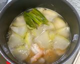 冷やしで美味しい♪冬瓜とエビのあっさり煮作り方4写真