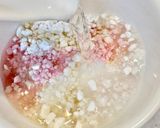 簡単おやつおもてなしにも。梅クリーム白玉あんみつ作り方4写真