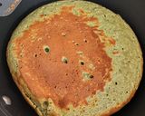 ホケミ不使用！ビッグなお茶ホットケーキ作り方8写真