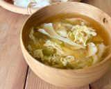 簡単♪白舞茸のかきたま汁作り方4写真