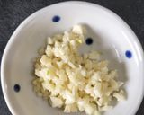 牡蠣と春菊のマリナーラスパゲッティ作り方1写真