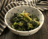 新玉ねぎの葉の味噌炒め作り方4写真
