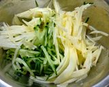 ☆シャキっとサラダ☆作り方1写真