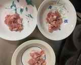 簡単中華風シーフード梅ガパオ味青椒肉絲風作り方2写真