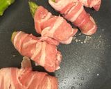 焼き鳥のタレで簡単アスパラの豚巻き作り方1写真