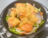 ☼フライパンで♪鮭のちゃんちゃん焼き作り方7写真