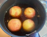クロワッサンで作る簡単！桃のティーサバラン作り方5写真
